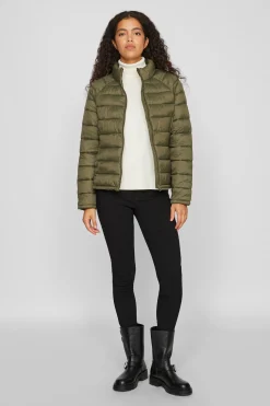 Vila Abrigo acolchado ligero Kaki New