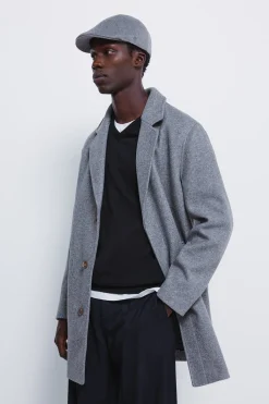 Springfield Abrigo comfort stretch gris Sale