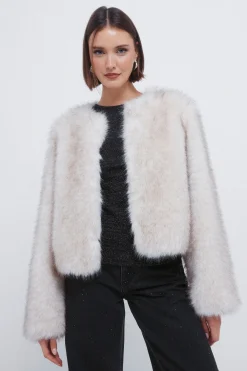 Springfield Abrigo corto pelo nude Clearance