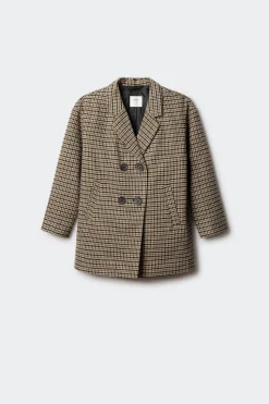 Springfield Kids Abrigo de cuadros niña nude Online