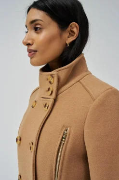 Salsa Jeans Abrigo de lana Beige Hot