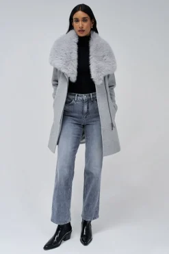 Salsa Jeans Abrigo de lana Gris Hot