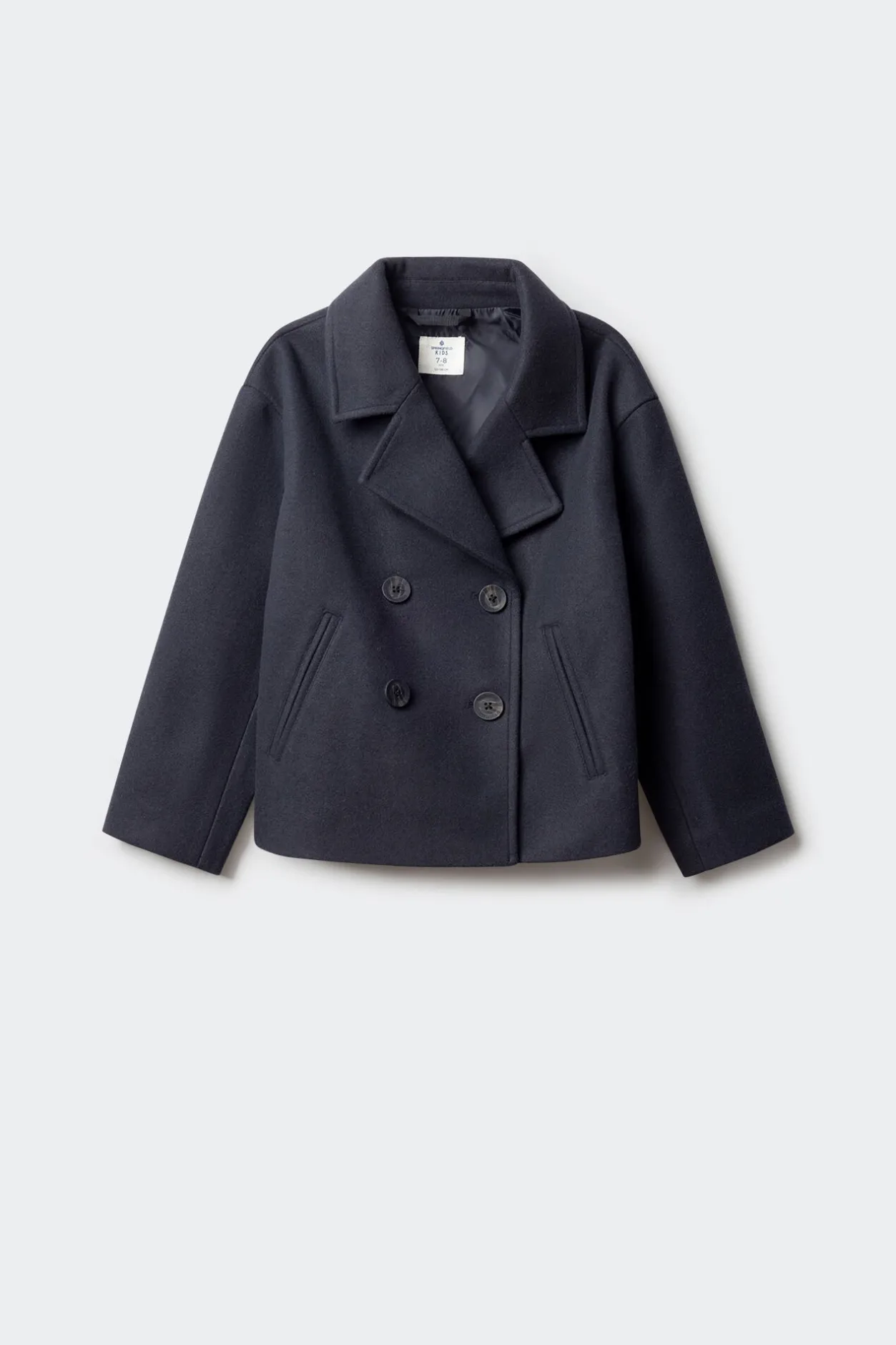 Springfield Kids Abrigo de paño corto niña azul Online