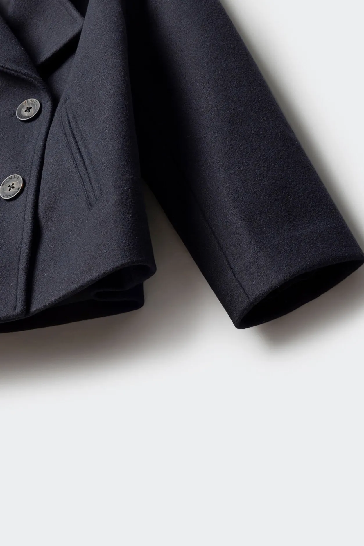 Springfield Kids Abrigo de paño corto niña azul Online