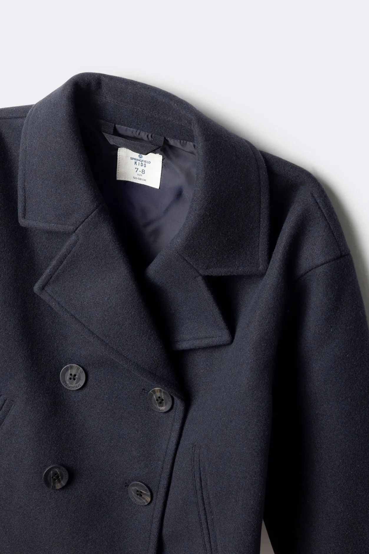 Springfield Kids Abrigo de paño corto niña azul Online