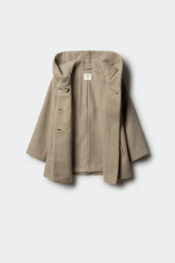 Springfield Kids Abrigo de paño cruzado niña nude New