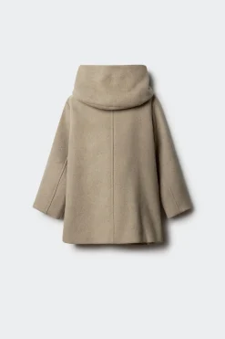 Springfield Kids Abrigo de paño cruzado niña nude New