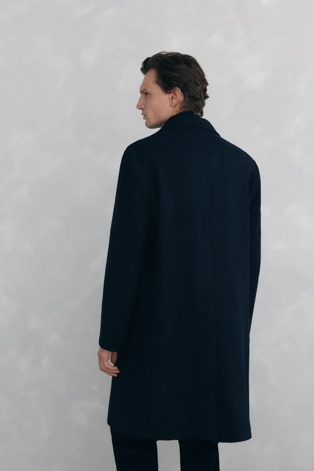 Pedro del Hierro Abrigo espiga vistas desmontables Azul Outlet