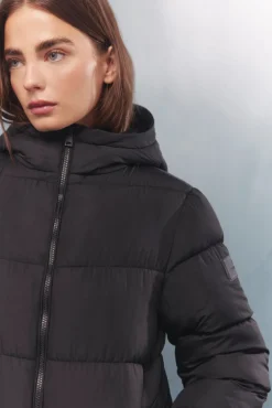 Springfield Abrigo largo acolchado Thermolite negro Sale