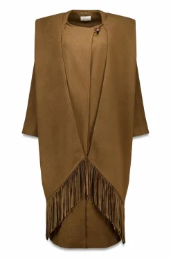 Slowlove Abrigo largo bufanda Kaki Hot