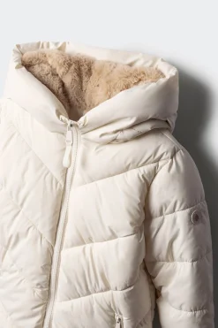 Springfield Kids Abrigo largo para niña marr&oacute;n