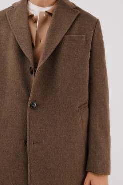 Cortefiel Abrigo sola vistas desmontables Camel Discount