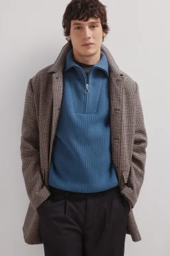 Springfield Abrigo textura estampado Clearance