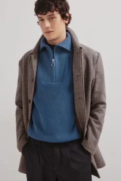 Springfield Abrigo textura estampado Clearance