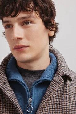 Springfield Abrigo textura estampado Clearance