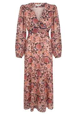 Hoss Intropia Aitana. Vestido estampado Estampado Marron Sale