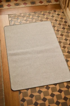 Calma House Alfombra antideslizante Dubai gris