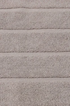 Textura Alfombra baño rizo algodón egipcio 50x70cm. gris Discount