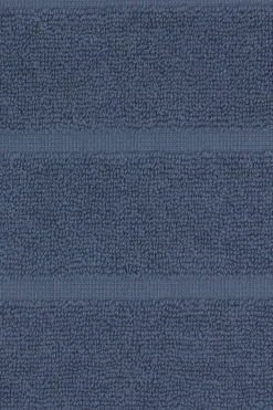 Textura Alfombra baño rizo algodón egipcio 50x70cm. azul Outlet