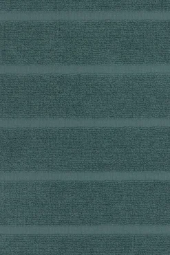 Textura Alfombra baño rizo algodón egipcio 50x70cm. verde New