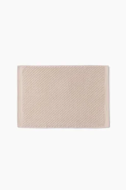 Textura Alfombra baño rizo algodón bambú 50x70cm. beige Outlet