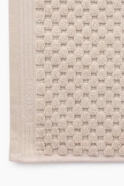 Textura Alfombra baño rizo algodón bambú 50x70cm. beige Outlet
