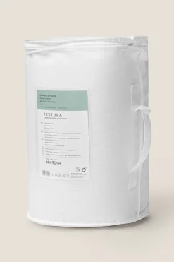 Textura Almohada algodón y bambú firmeza media blanco Best