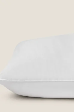 Textura Almohada algodón y bambú firmeza media blanco Best