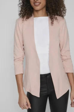 Vila Americana blazer manga 3/4 Rosa Hot