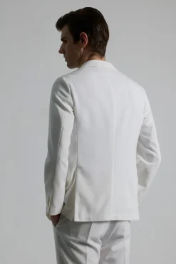 PuroEGO Americana efecto lino Blanco Online