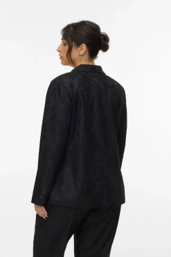 Vero Moda Curve Americana encaje talla grande Negro New