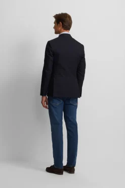 Silbon Americana espiga Azul marino