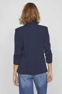 Vila Americana manga 3/4 Azul marino Discount