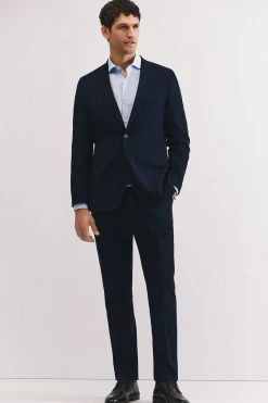 Cortefiel Americana micro raya serie XXI Azul marino Clearance