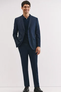 Cortefiel Americana ojo de perdiz coolmax Azul Discount