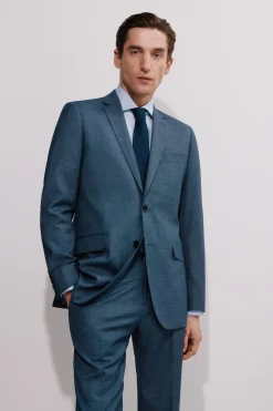 Cortefiel Americana ojo perdiz coolmax® Azul Hot