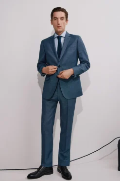 Cortefiel Americana ojo perdiz coolmax® Azul Hot