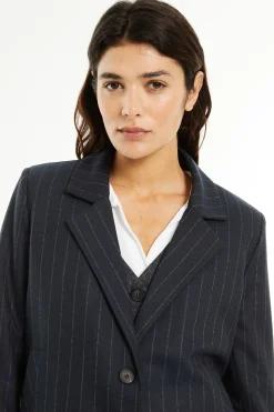 System Action Americana raya diplomática azul Outlet