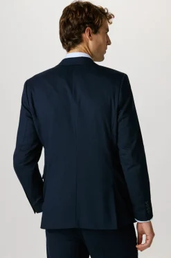 Selected Americana Slim Fit con lana Azul marino Hot