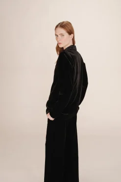 Grace & Mila Americana terciopelo Negro Online