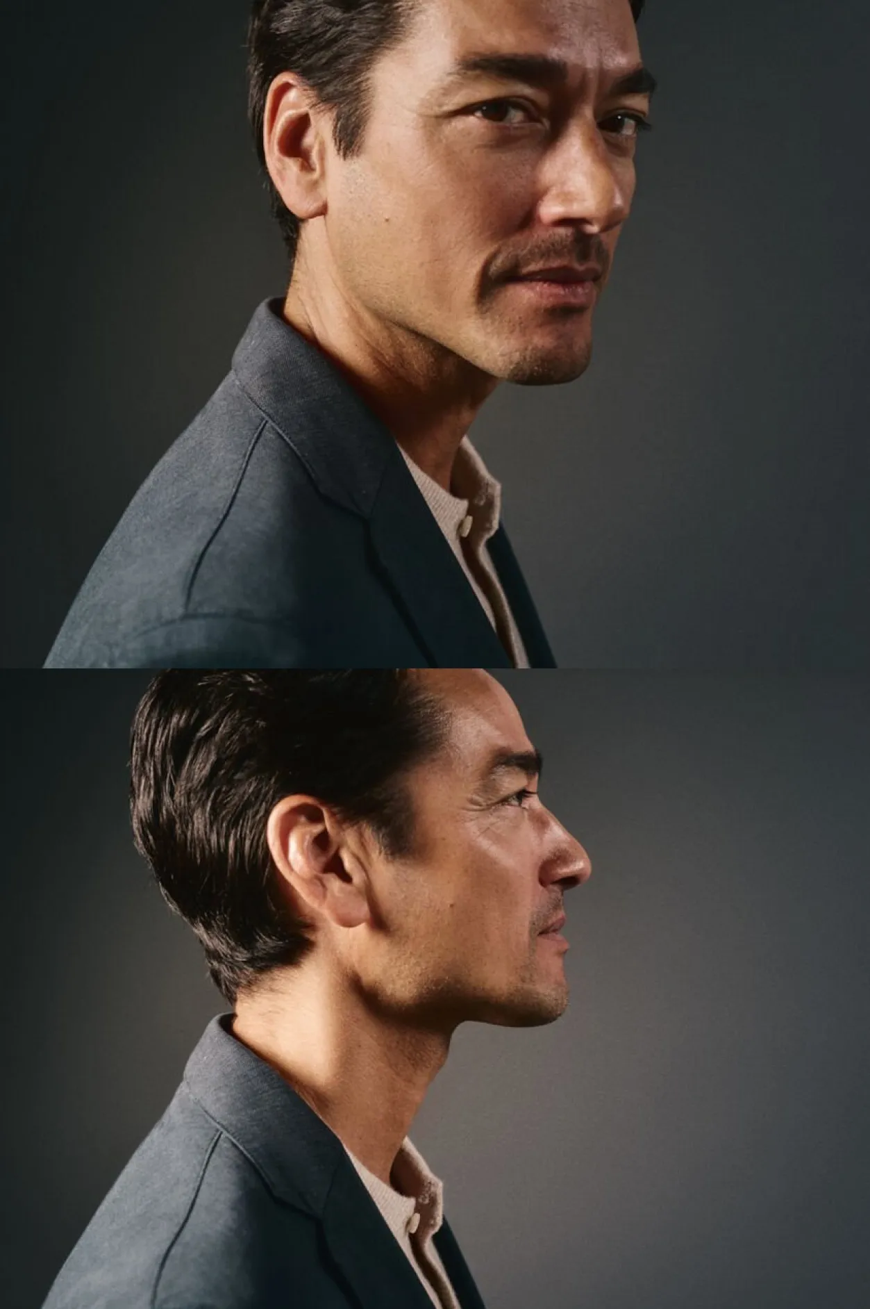 OOTO Americana traje algodón coordinado Azul marino Sale