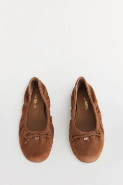 Pedro del Hierro Bailarina fruncida con lazo Marr&oacute;n New