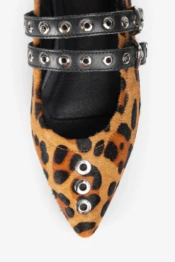 Popa Bailarina señora Estrella Leopardo Naranja Outlet