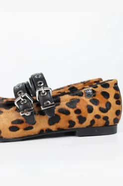 Popa Bailarina señora Estrella Leopardo Naranja Outlet