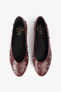 Popa Bailarina señora Etoile Tachas Granate Outlet