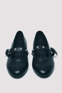 Springfield Bailarinas tachas negro Clearance