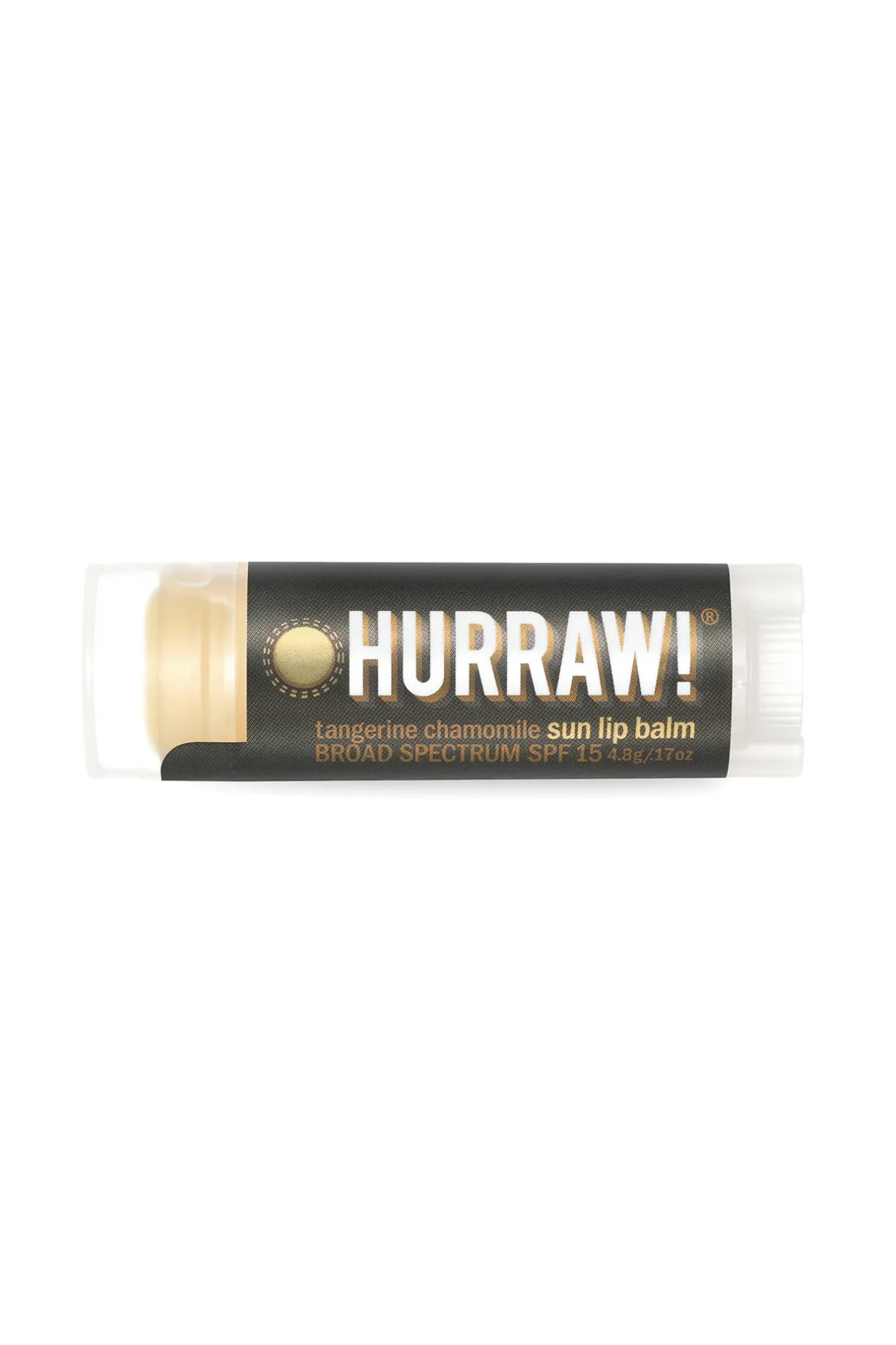 Hurraw Balsamo Labial Esencial Sun SPF 15 gris Hot