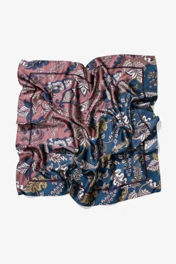 Vilanova Bandana Estampada Floral Azul Outlet
