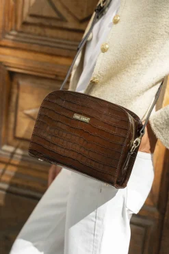 The Code Bandolera casandra chocolate Marr&oacute;n oscuro Sale