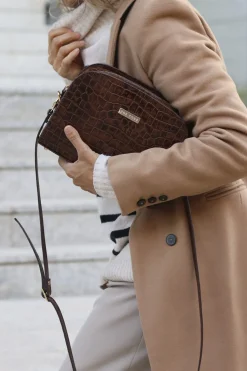 The Code Bandolera casandra chocolate Marr&oacute;n oscuro Sale